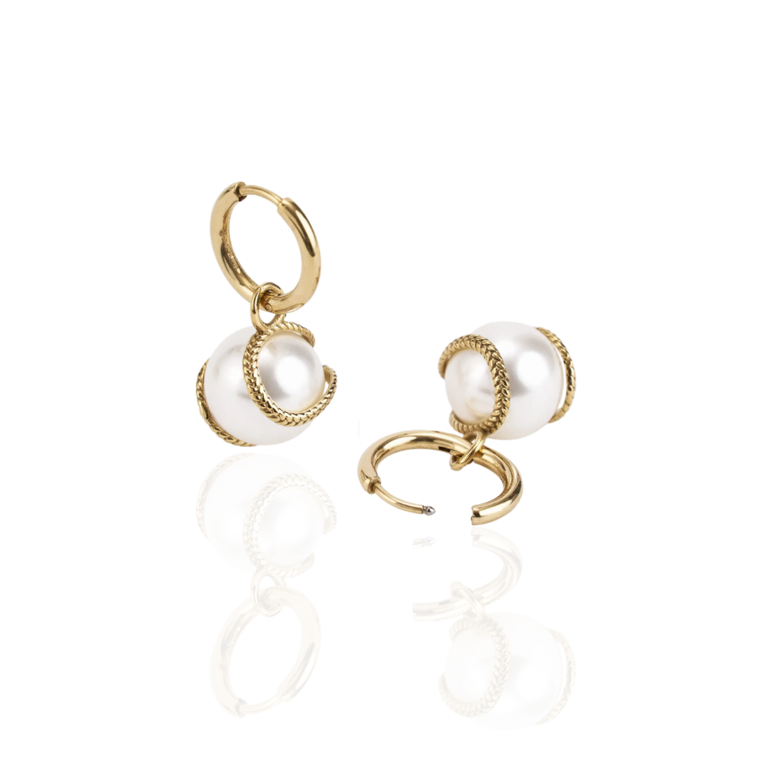 Sliotar Earrings